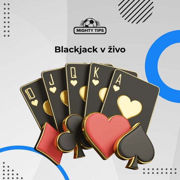 logo Blackjack v živo