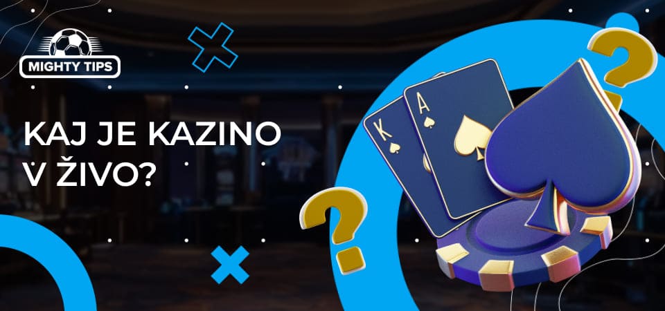 Grafika za odsek Kaj je kazino v živo?